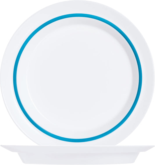 AUTONOMY Menüteller - Ø 23 cm - Blue