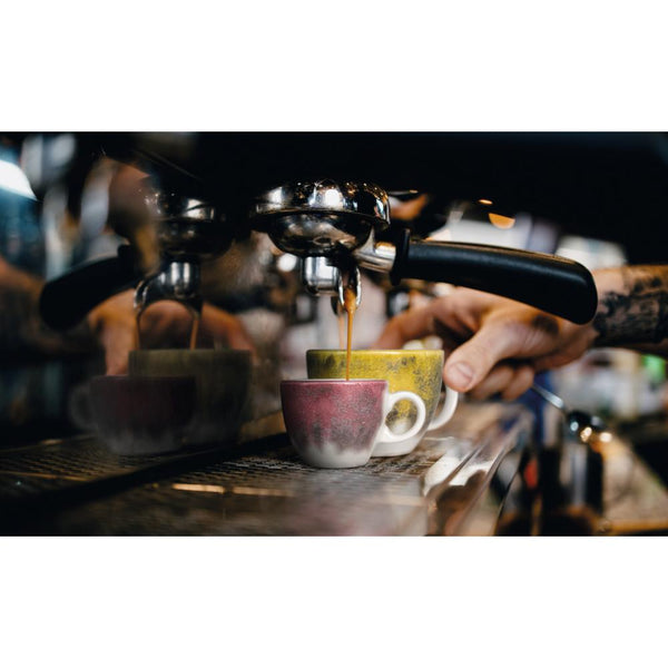 MODERN LIFE BATIK Cappuccinotasse - 22 cl - (Ø 8,7 x 6,5 cm) - Hibiskus