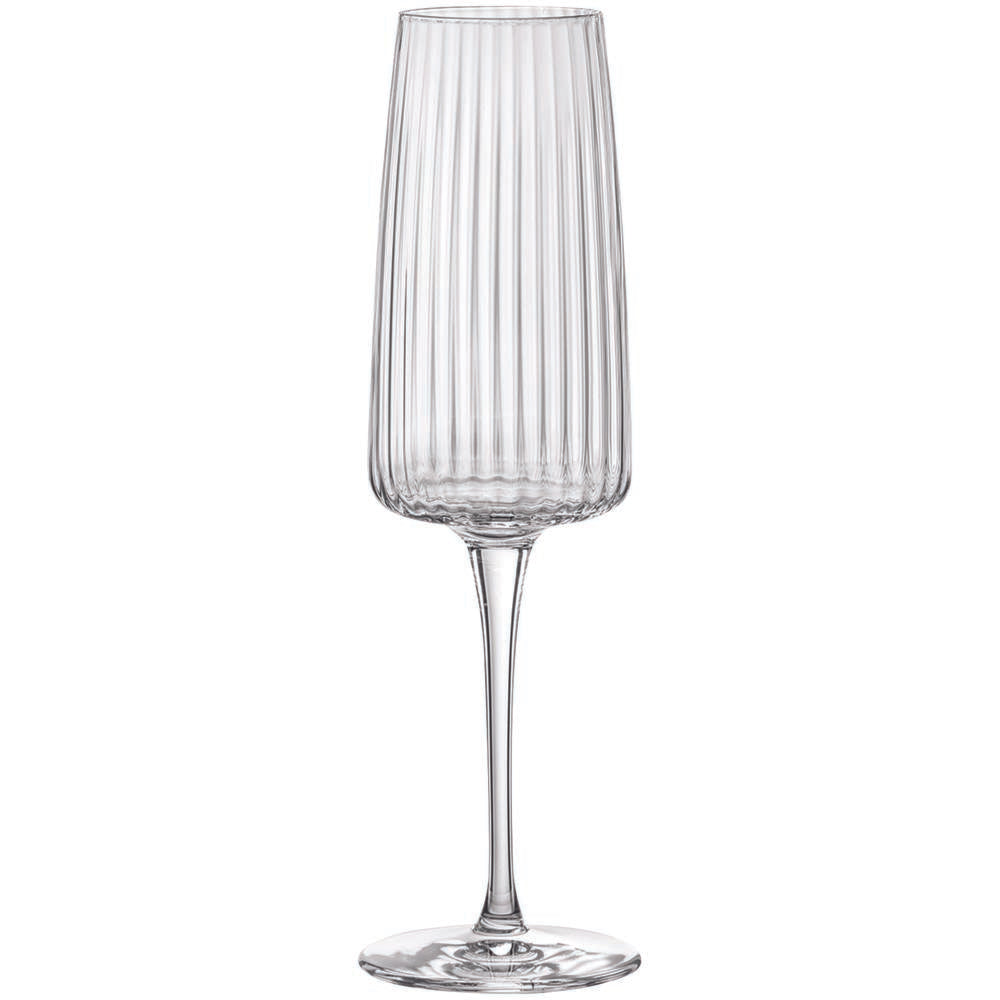 EXCLUSIVA Sektglas - 25,5 cl - (Ø 6,8 x 22,5 cm) - ungeeicht