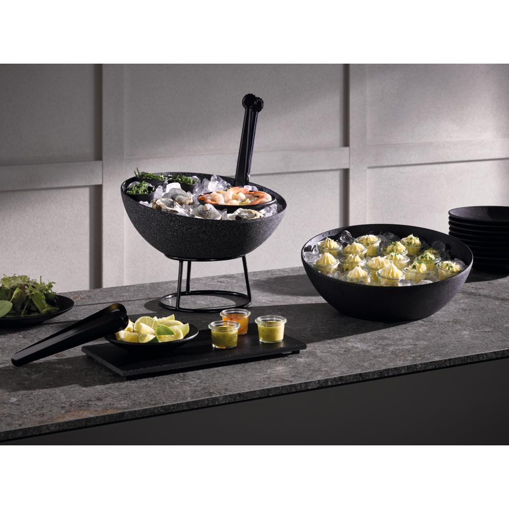 FROSTFIRE Schale - 3 l - (Ø 32,5 x 14 cm) - Aluminium - Granit