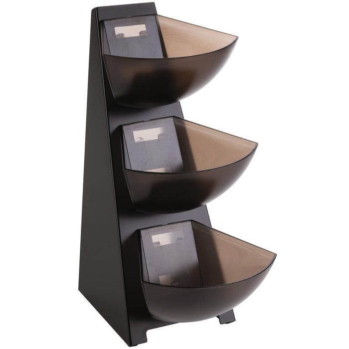 MULTI RACK Gestell (3-stufig) - 21 x 16 x 41 cm - Edelstahl 18/0, ABS