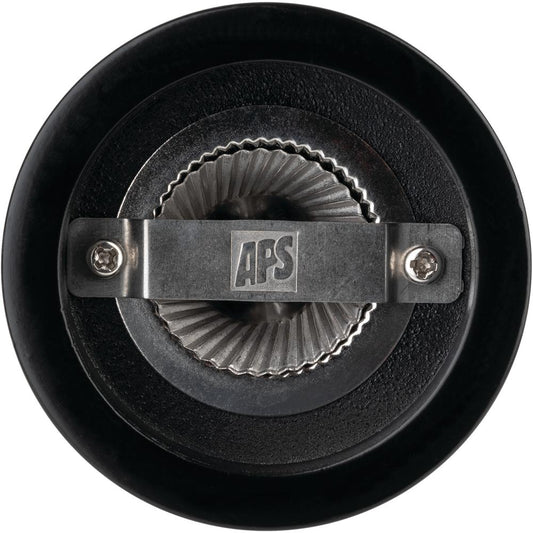 MIDNIGHT Salzmühle - (Ø 5 x 17 cm) - Holz - Schwarz