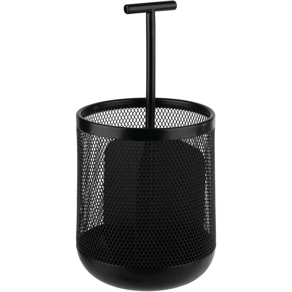 DART Besteckbehälter - (Ø 12 x 25 cm) - Metall - Schwarz