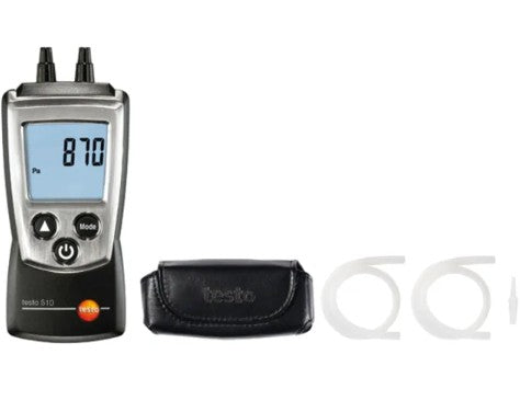 testo "510" Set" Differenzdruckmessgerät für 0 bis 100 hPa