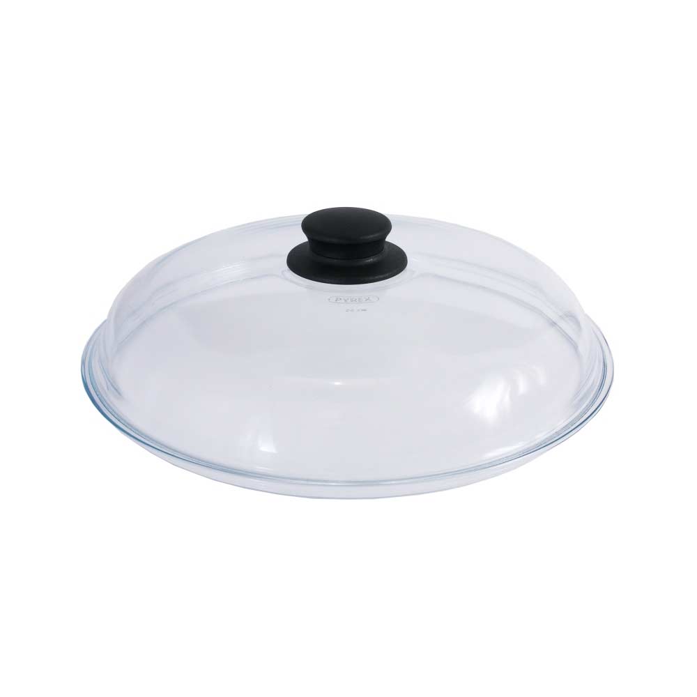 Glasdeckel mit Knopf - Ø 26 cm