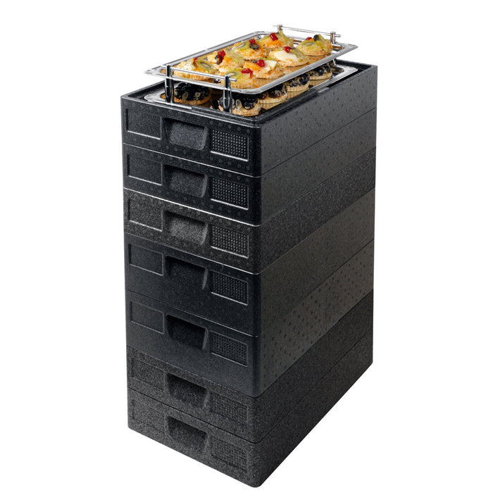 GASTRONORM 1/1 Thermo-Wendebox - Nutzhöhe 8 cm