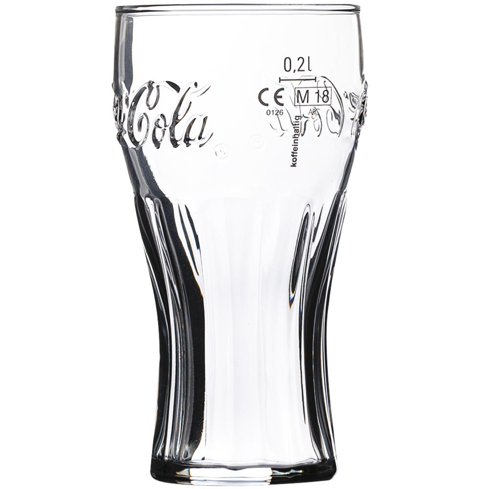 Coca-Cola - Trinkglas 27 cl - geeicht /-/ 0,2