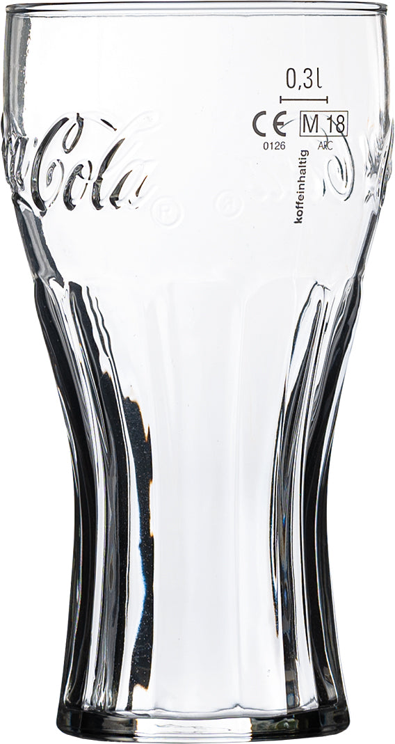 Coca-Cola Trinkglas 37 cl - geeicht /-/ 0,3