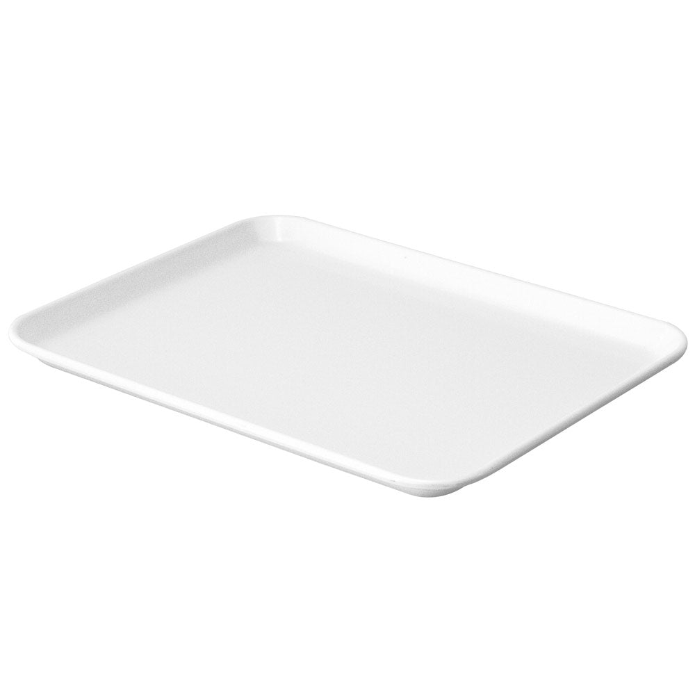 Melamin-Platte 19 x 15 cm - weiß