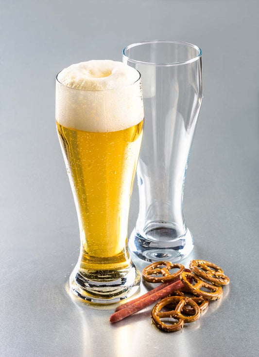 BAVARIA Weizenbierglas - 66 cl - (Ø 8,6 x 23,3 cm) geeicht /-/ 0,5 l