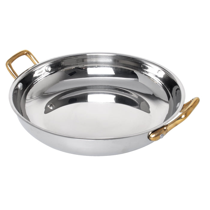 GOLD Servierpfanne Rund - Ø 40 x 5 cm (4,5 l)