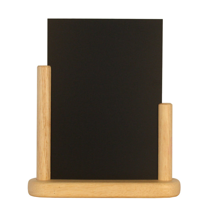 ELEGANT Aufsteller natur - Tafelgröße 15 x 21 cm