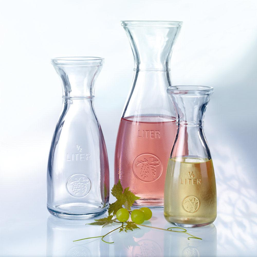 BACCHUS Glaskaraffe - Füllring 1/4 Liter