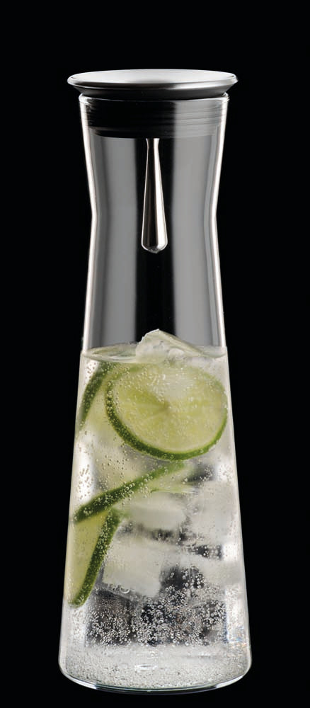 INDIS Karaffe - Inhalt 1,1 l - Ø11 x 32 cm - mit Metallausgießer