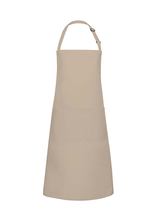 Latzschürze (75 x 90 cm) - Sand