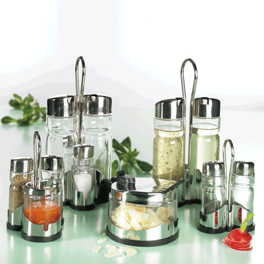 ECONOMY Zucker- und Parmesandose mit Löffel praktischer Behälter für Zucker & Parmesan