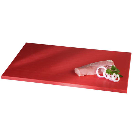 Schneidbrett 60 x 40 x 2 cm - Rot