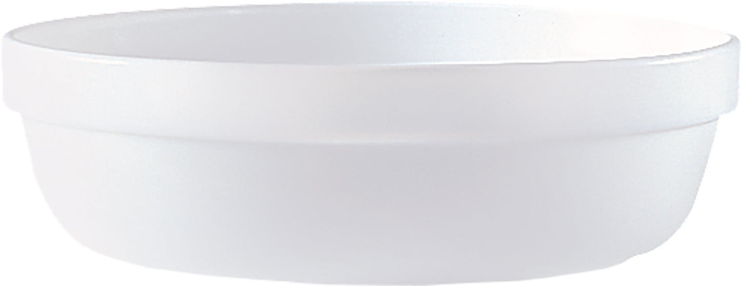 RESTAURANT Eintopfschale plan - Ø 19,3 x 5,4 cm - Inhalt 110 cl - weiß