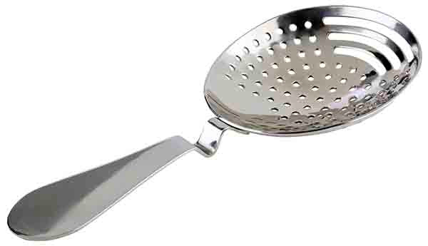 JULEP Barsieb-Strainer Ø 7,5 x 18 cm - Edelstahl, hochglanzpoliert