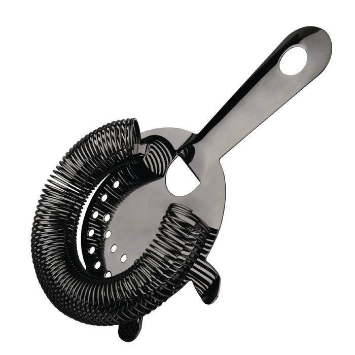 Barsieb-Strainer - Ø 11,8 x 19,7 cm - Schwarz