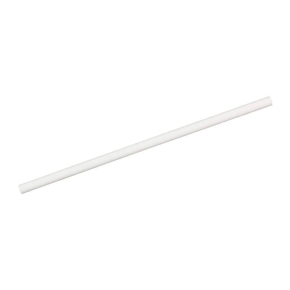 JUMBO Papier-Trinkhalm - Ø 0,8 x 23 cm - Weiß (150 Stück)