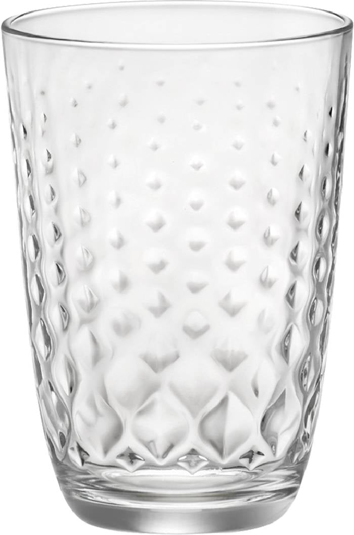 GLIT Trinkglas - 39,5 cl - (Ø 8,5 x 12 cm) - ungeeicht