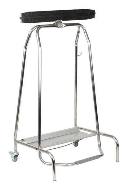 Müllsackhalter 59 x 43 x 96 cm - Standmodell mit Pedal (für Müllsäcke 120 l)