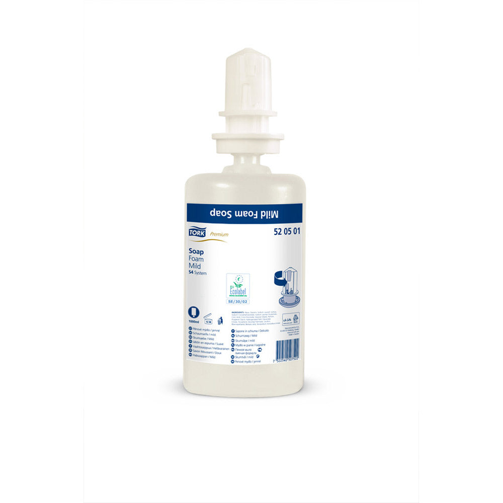 TORK PREMIUM Schaumseife Mild 6 x 1 l / Karton