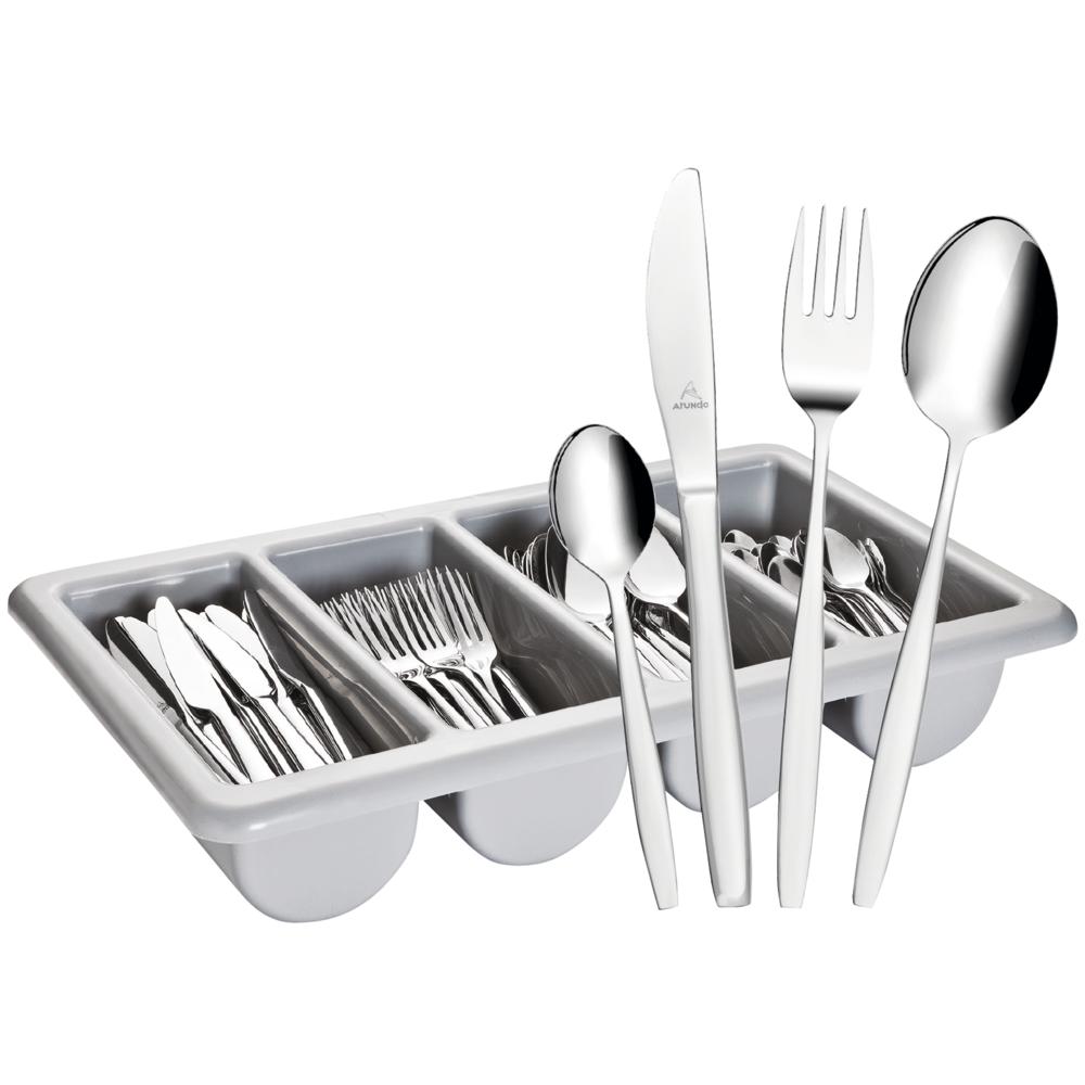 CASINO Besteckset - 145-teilig (mit Kunststoff-Besteckkkasten)