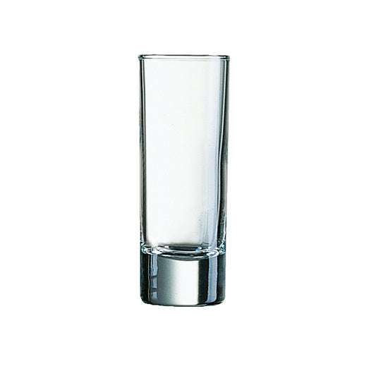 ISLANDE Schnapsglas - 6,5 cl - (Ø 3,8 x 10,5 cm) - geeicht /-/ 2 + 4 cl