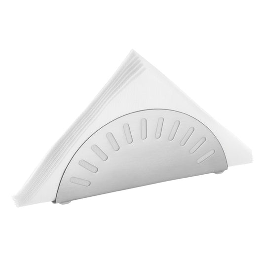 Serviettenhalter halbrund mattiert - 17 x 3 x 7 cm