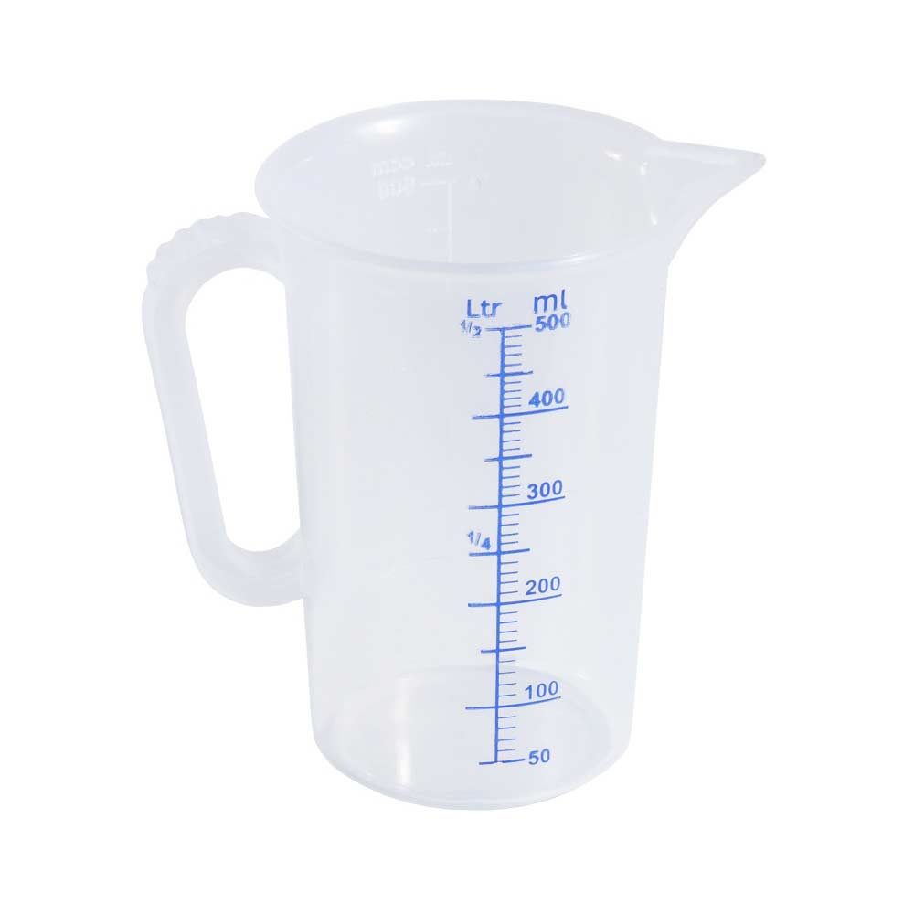 Messbecher Ø 11,5 x 17 cm - Inhalt 1 l - PP - Transparent