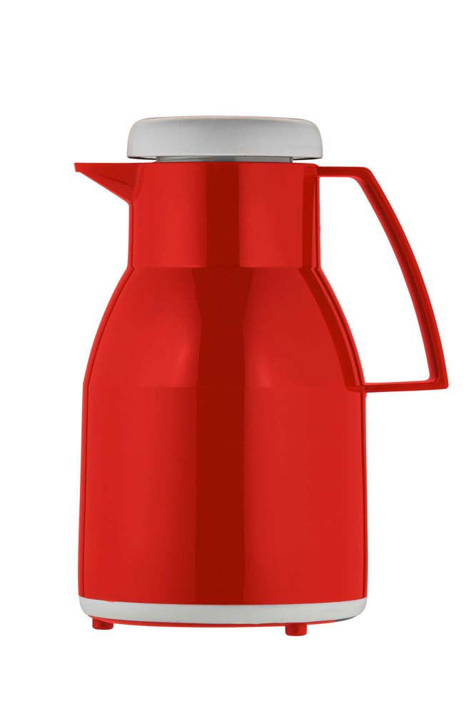 WASH Isolierkanne 1 l - Dunkelrot