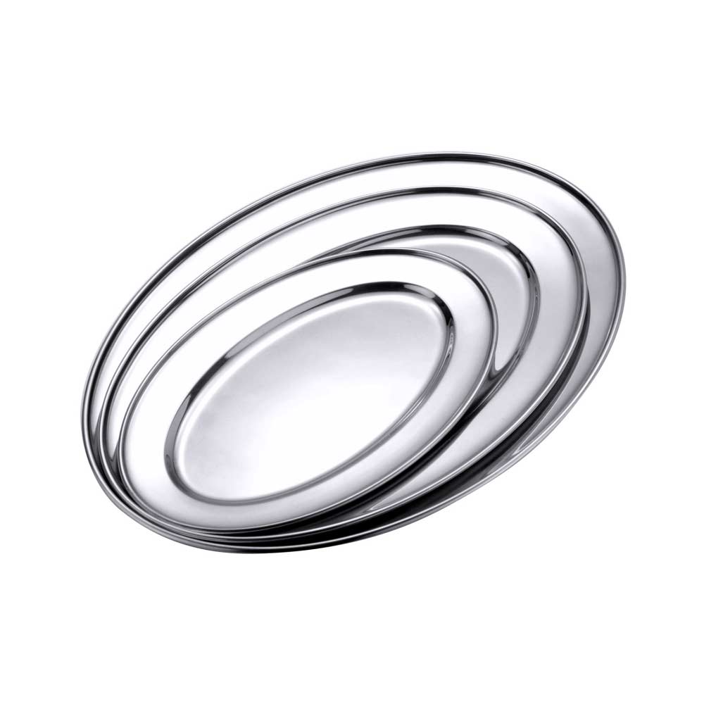 ECO LINE Edelstahl-Platte 66 x 46 cm