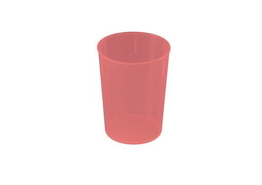 Schnabelbecher Unterteil - Inhalt 25 cl - Ø 7 x 9,3 cm - Rot