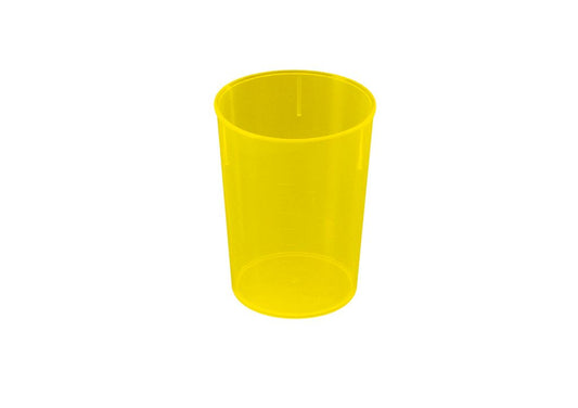 Schnabelbecher Unterteil - Inhalt 25 cl - Ø 7 x 9,3 cm - Gelb