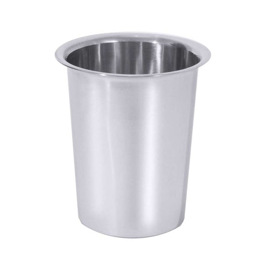 Besteckköcher (ungelocht ) - (Ø 10 x 13,5 cm) - CNS 18/10