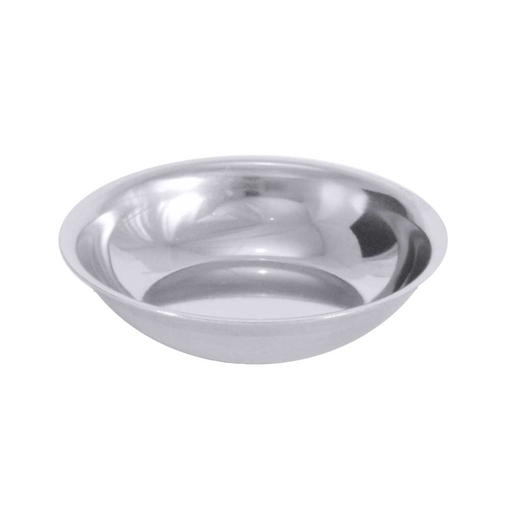 Zuckerschale Edelstahl  Ø 6,5 x 1,5 cm  eleganter Behälter für Zucker & Süßstoffe