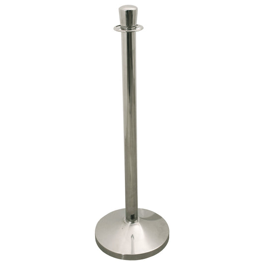 "Classic Guide" Absperrpfosten Poliert - konischer Kopf (Ø 31 x 95 cm)
