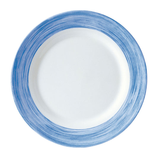 BRUSH Dessertteller - Ø 19,5 cm - Blue
