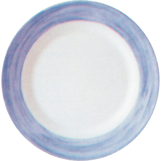 BRUSH Menüteller - Ø 25,4 cm - Blue