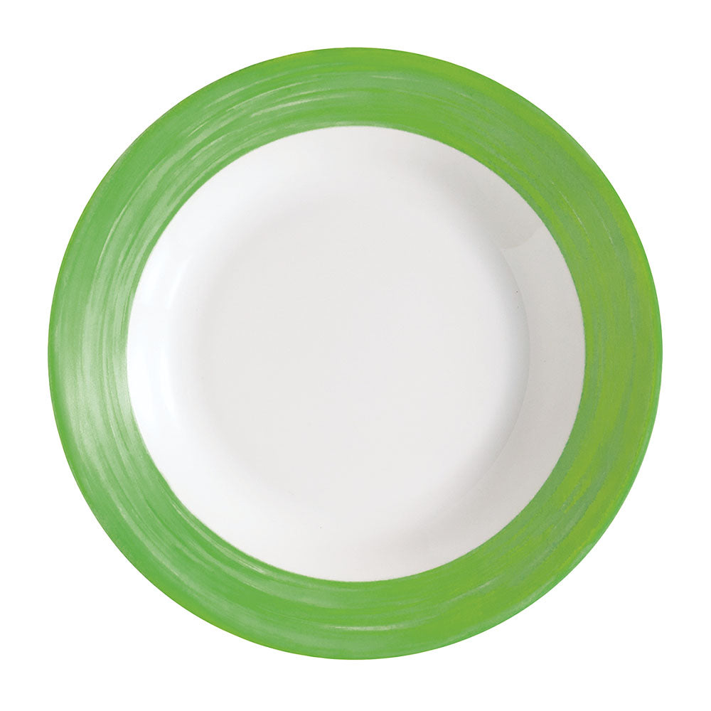 BRUSH Dessertteller - Ø 19,5 cm - Green