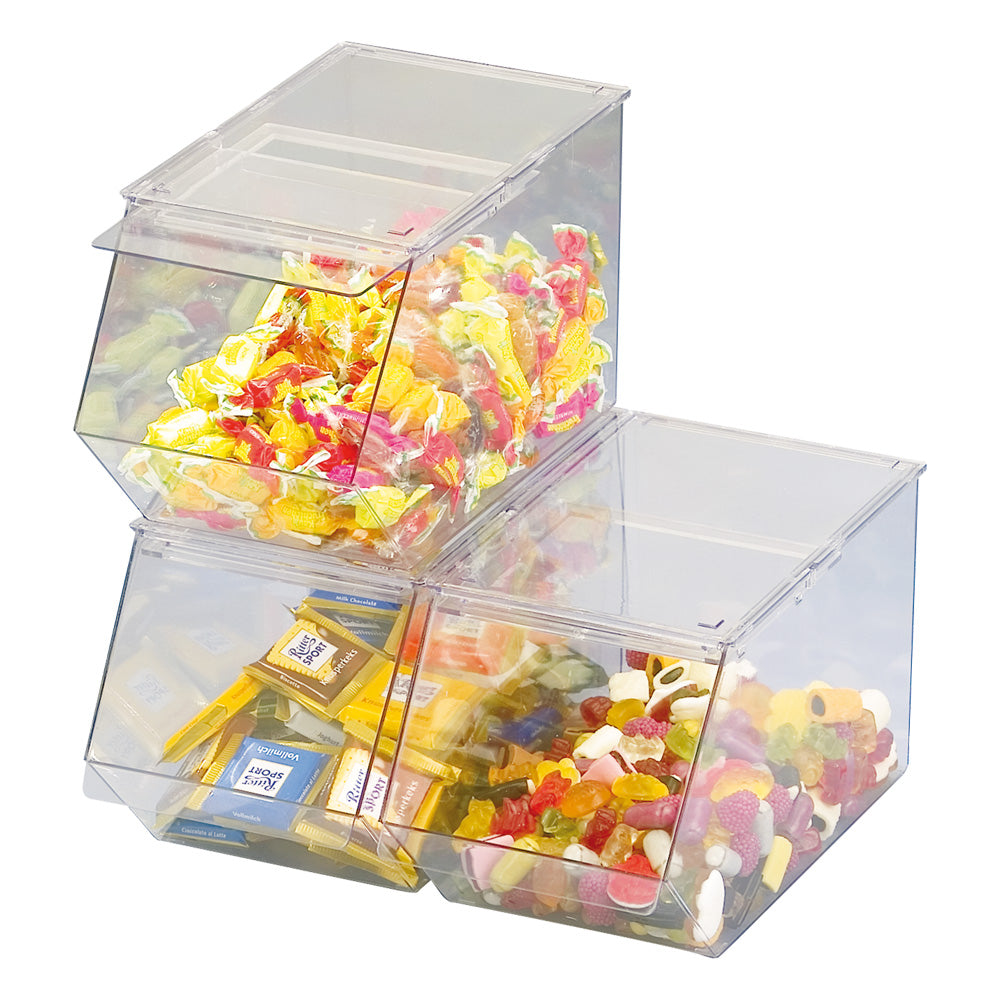 Bonbon-Box - 4 Liter - Größe 26 x 15 x 15,5 cm (1 Stück) - SAN