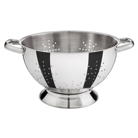 Abtropfschüssel mittelschwer - Ø 26 x 16 cm (4 Liter - Edelstahl)