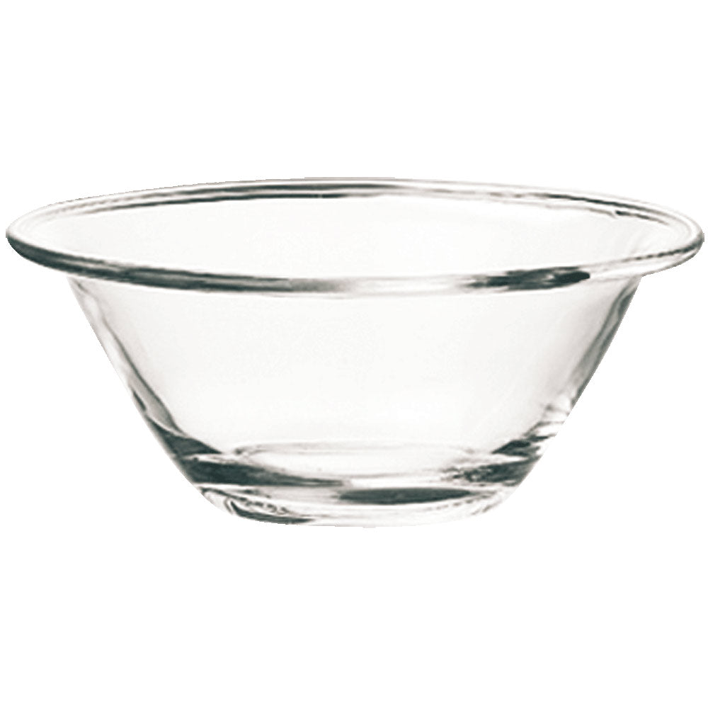 MR. CHEF Glasschüssel klar - Ø 17 x 7,5 cm (Inhalt 0,75 l)