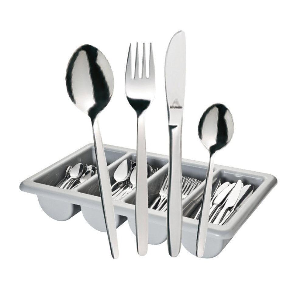 IMBISS Besteckset - 241-teilig (mit Kunststoff-Besteckkkasten)