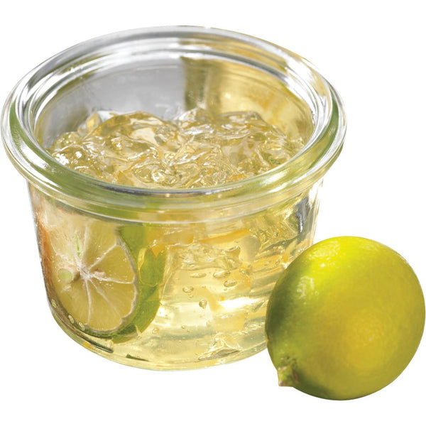 WECK Glas # 080 - Inhalt 80 ml (Rundrand 60 mm - Ø 6,7 x 4,7 cm)