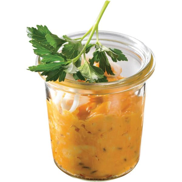 WECK Glas # 761 - Inhalt 140 ml (Rundrand 60 mm - Ø 6,7 x 7 cm)