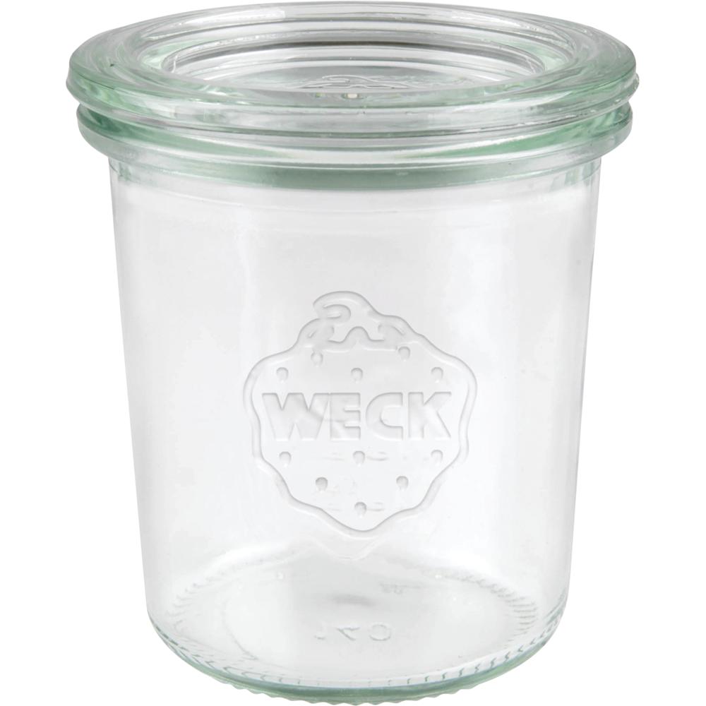 WECK Glas # 761 - Inhalt 140 ml (Rundrand 60 mm - Ø 6,7 x 7 cm)