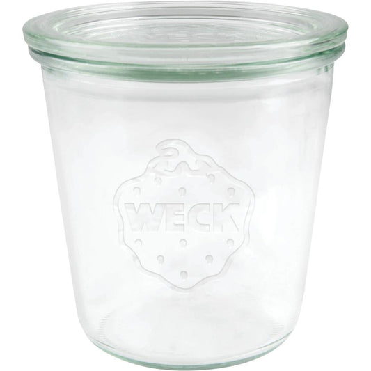 WECK Glas # 900 - Inhalt 290 ml (Rundrand 80 mm - Ø 8,8 x 8,7 cm)